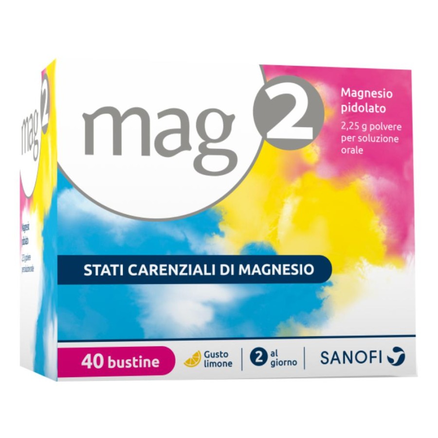 Mag 2 40 bustine per gli stati carenziali di magnesio - Sanofi