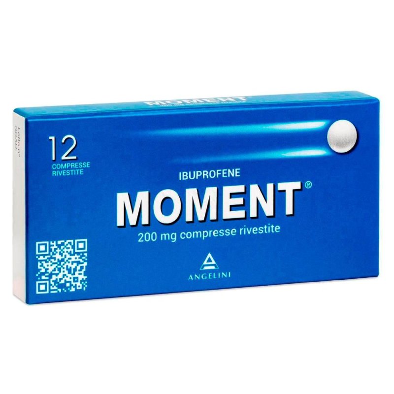 Moment 200 Mg Compresse Rivestite 12 Compresse Moment 200 Mg Compresse Rivestite 12 Compresse