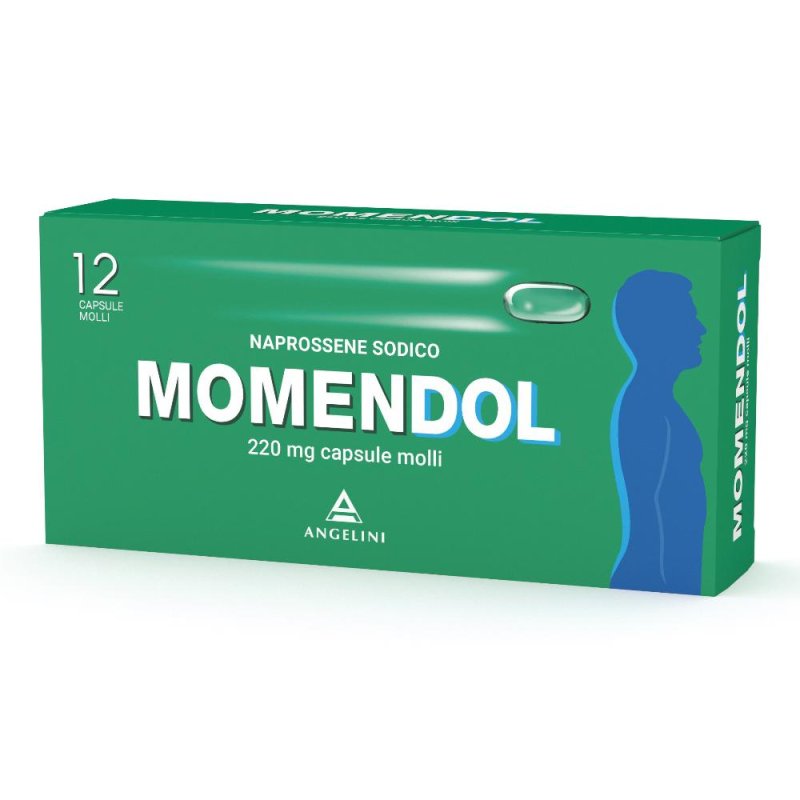 Momendol 12 Capsule Molli 220 mg Momendol 12 Capsule Molli 220 mg