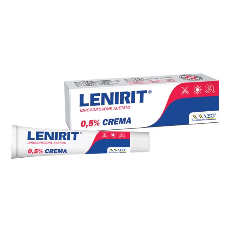 Lenirit crema dermatologica 0,5% con idrocortisone acetato 20 grammi Lenirit crema dermatologica 0,5% con idrocortisone acetato 20 grammi