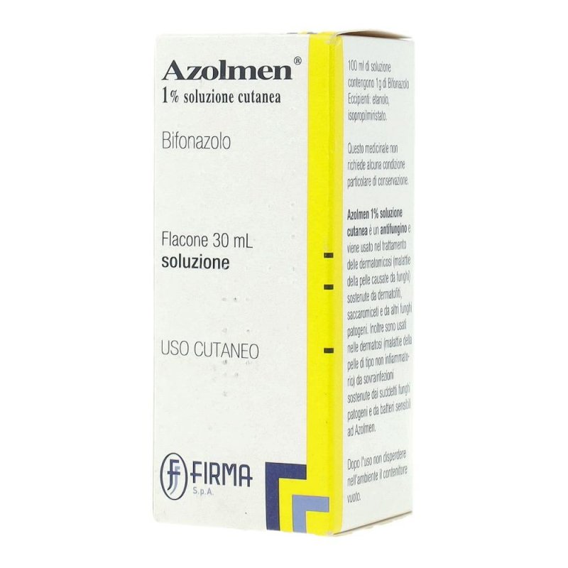 Azolmen 1% Soluzione Cutanea Bifonazolo per Dermatomicosi 30ml
