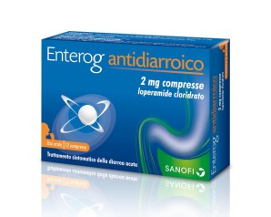 Enterogermina Enterog Antidiarroico 12 Compresse 2 mg