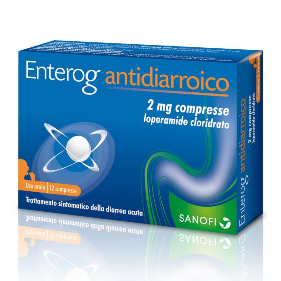 Enterogermina Enterog Antidiarroico 12 Compresse 2 mg