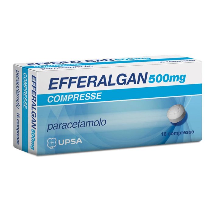 Efferalgan 500 Mg Compresse 16 Compresse Efferalgan 500 Mg Compresse 16 Compresse
