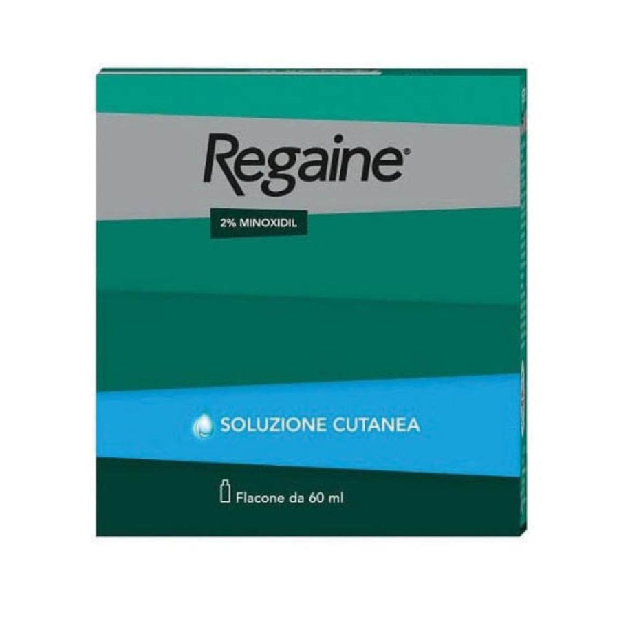 Regaine 2% Soluzione Cutanea Flacone Da 60 Ml Regaine 2% Soluzione Cutanea Flacone Da 60 Ml