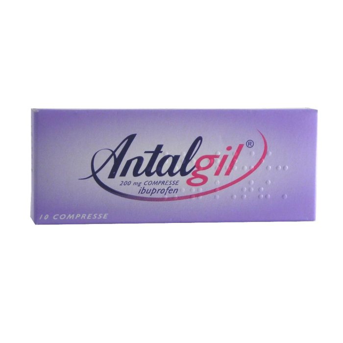 Antalgil 200 Mg Compresse 10 Compresse