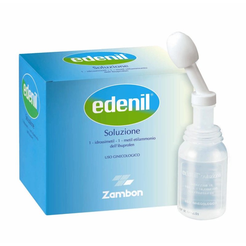 Edenil 0,1 G Soluzione Vaginale 5 Flaconi Di Soluzione Da 100 Ml Edenil 0,1 G Soluzione Vaginale 5 Flaconi Di Soluzione Da 100 Ml