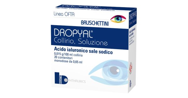 Dropyl Dropyal 0,65 Ml Collirio, Soluzione 20 Contenitori Monodose | Openfarma