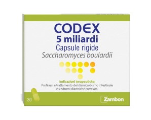 Codex 30 Capsule Da 5 Miliardi 250 mg Blister