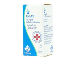 Ketoftil 0,05% Collirio, Soluzione Flacone Da 10 Ml