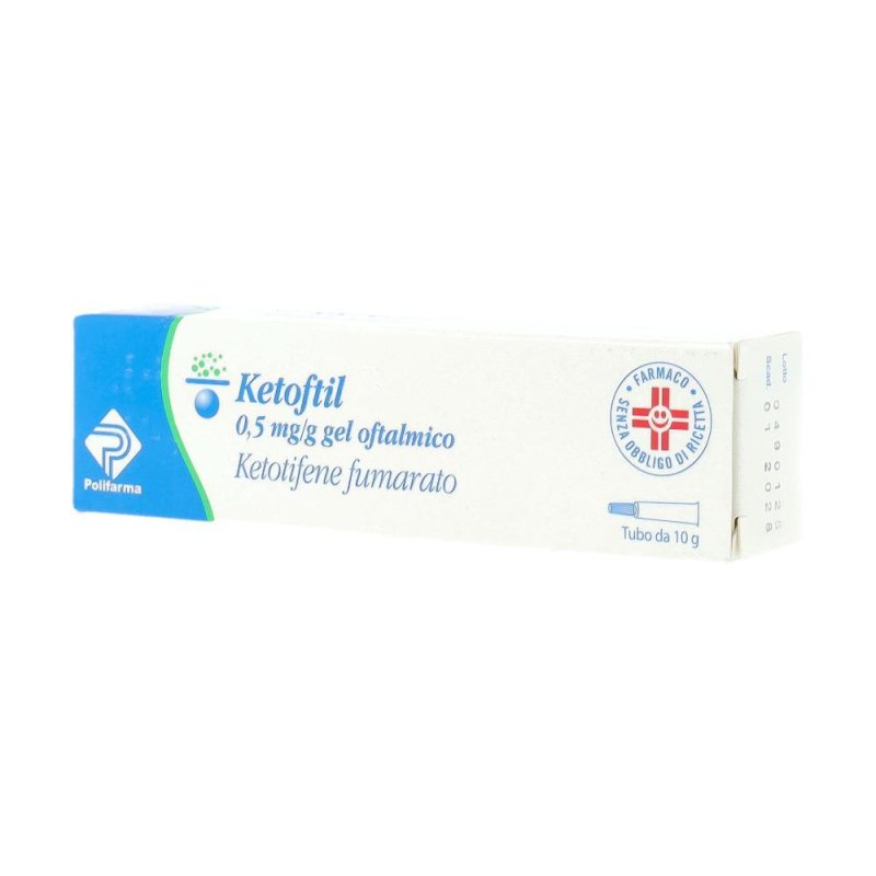 Ketoftil 0,05% Gel Oftalmico Tubo Da 10 G Ketoftil 0,05% Gel Oftalmico Tubo Da 10 G