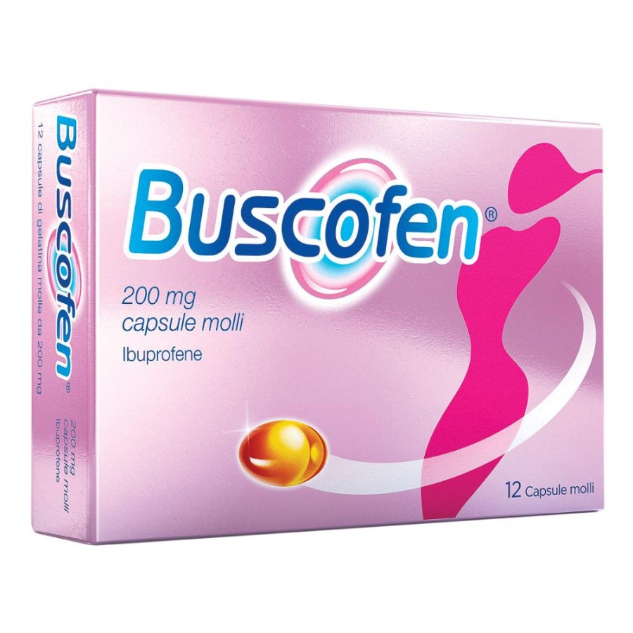 Buscofen 200 Mg Capsule Molli 12 Capsule