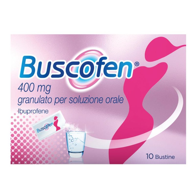 Buscofen 400 Mg Granulato Per Soluzione Orale 10 Bustine Buscofen 400 Mg Granulato Per Soluzione Orale 10 Bustine