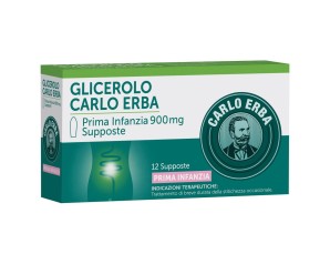 GLICEROLO ERBA 12 Supp.Latt.