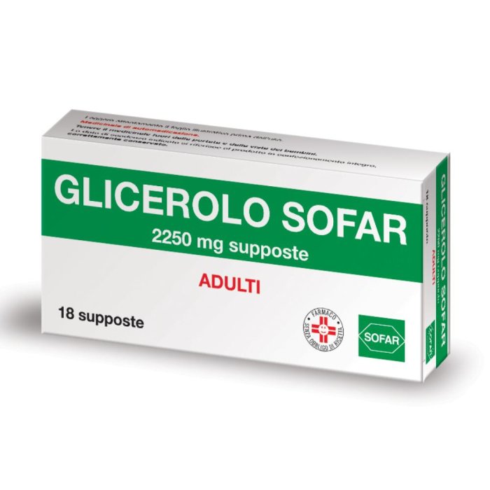 GLICEROLO SOFAR*6CONT 2,25G