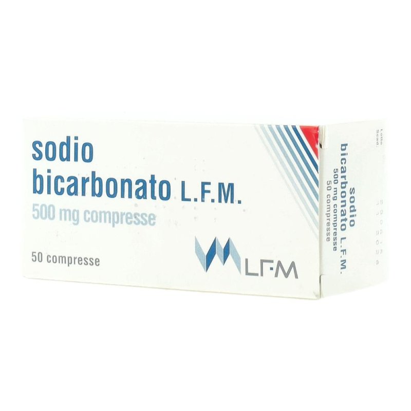 Sodio Bicarbonato 500 mg 50 compresse integratore per digestione e acidità di stomaco Sodio Bicarbonato 500 mg 50 compresse integratore per digestione e acidità di stomaco