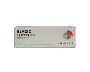 Gladio Crema antinfiammatorio 1,5% 50g