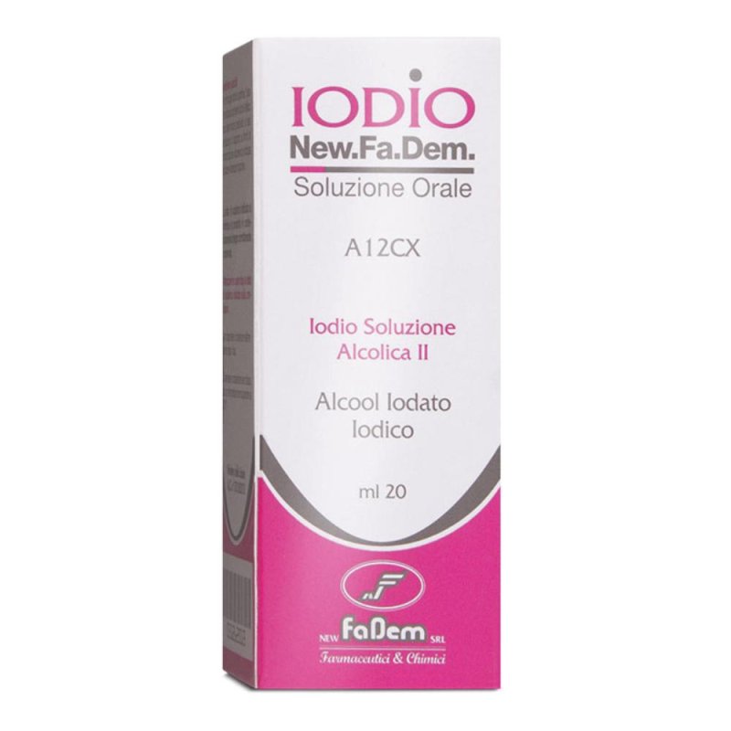 Iodio Soluzione Alco Ii*20Ml 2%/2,5% 20 ml Iodio Soluzione Alco Ii*20Ml 2%/2,5% 20 ml