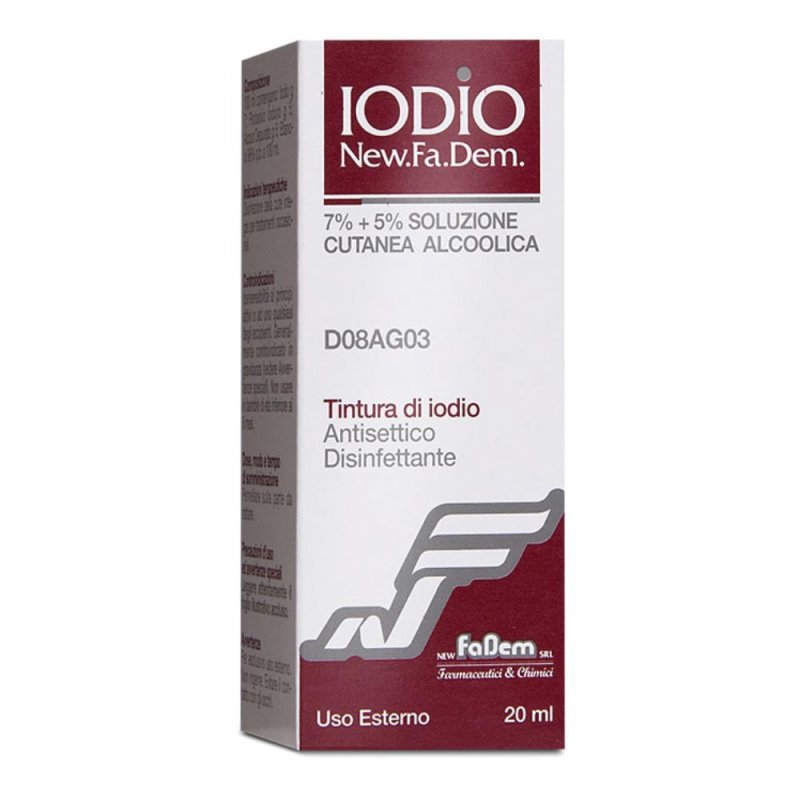IODIO Sol.Alcol.I 1000ml FADEM IODIO Sol.Alcol.I 1000ml FADEM
