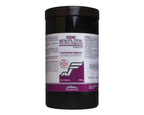 Iodio New.Fa. unguento 1000 g 2% + 10% - unguento a base di iodio per uso cutaneo