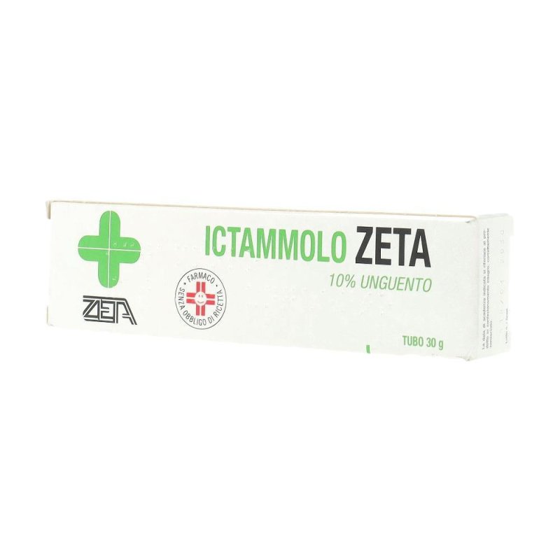 Ictammolo Zeta 10% Unguento per Infezioni e Infiammazioni Cutanee 30g