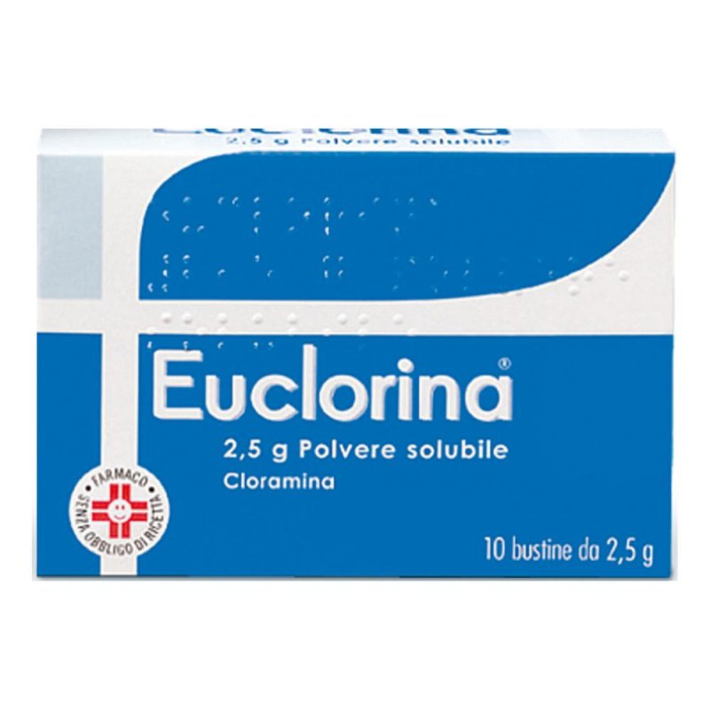 Euclorina 2,5 G Polvere Solubile 10 Bustine Euclorina 2,5 G Polvere Solubile 10 Bustine
