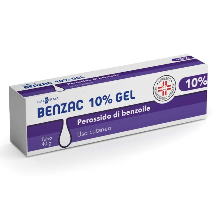Benzac 10% Gel Tubo 40 G Benzac 10% Gel Tubo 40 G