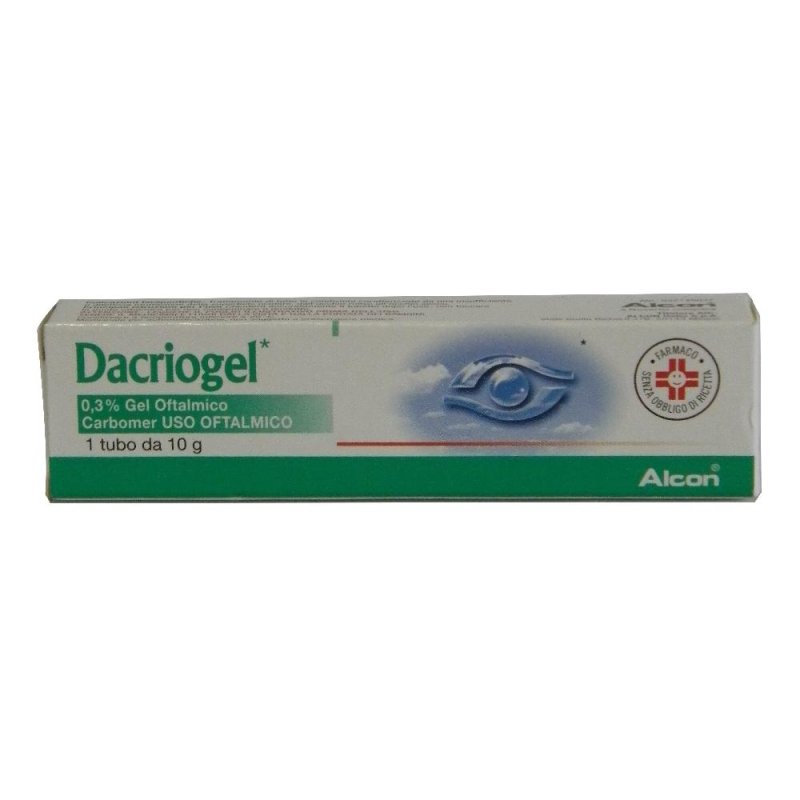 Dacriogel Gel Oftalmico Lubrificante per Occhi 10 g in Tubo – Sollievo da Secchezza e Irritazione Oculare Dacriogel Gel Oftalmico Lubrificante per Occhi 10 g in Tubo – Sollievo da Secchezza e Irritazione Oculare