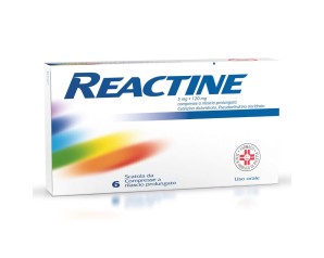 Reactine 5 Mg + 120 Mg Compresse A Rilascio Prolungato, 6 Compresse In Blister Pvc-Aclar-Al