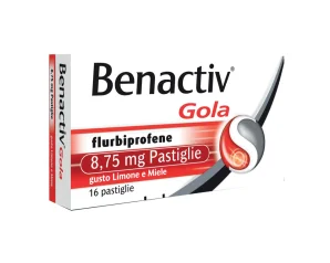 Benactiv Gola 8,75 Mg Pastiglie Gusto Limone E Miele 16 Pastiglie