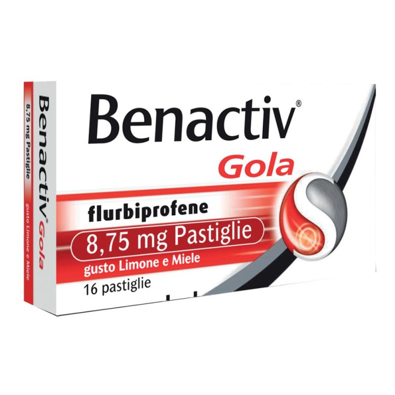 Benactiv Gola 8,75 Mg Pastiglie Gusto Limone E Miele 16 Pastiglie