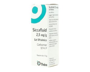 Siccafluid 2,5 Mg/G Gel Oftalmico Flacone Da 10 Mg