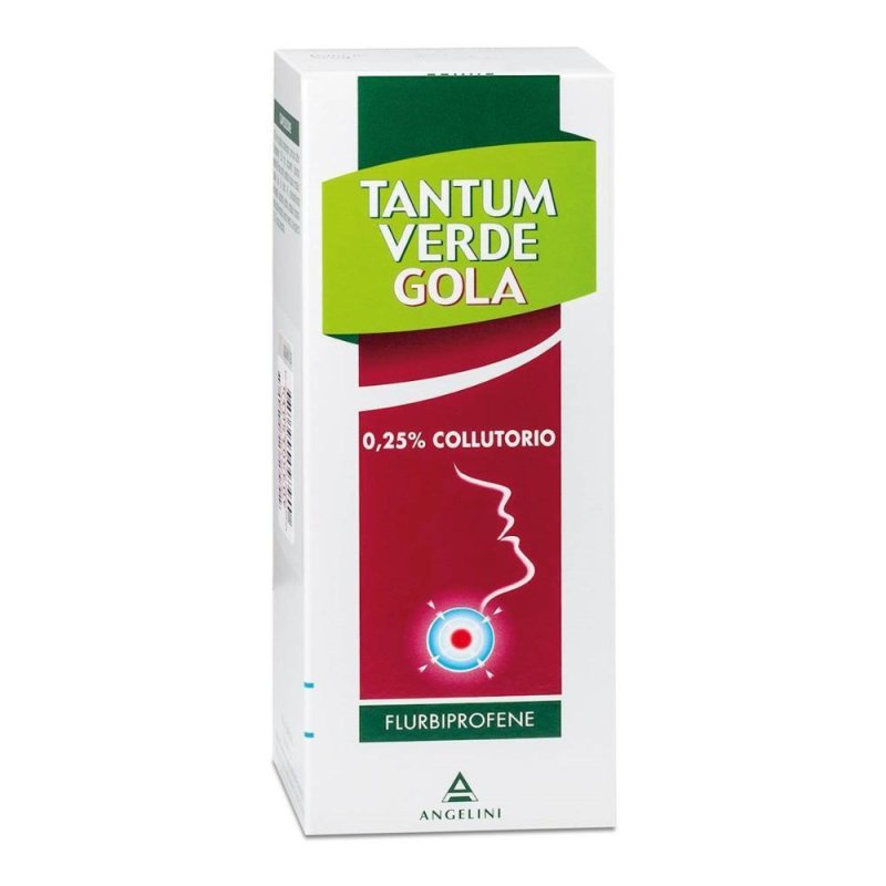Tantum Verde Gola 250mg/100ml collutorio 160ml Tantum Verde Gola 250mg/100ml collutorio 160ml