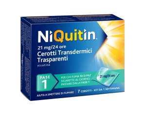 NIQUITIN 7 Cer.Transd.21mg/24H