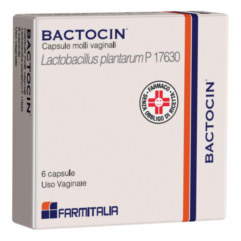 Bactocin 6 capsule vaginali molli 3 g per equilibrio della flora vaginale Bactocin 6 capsule vaginali molli 3 g per equilibrio della flora vaginale