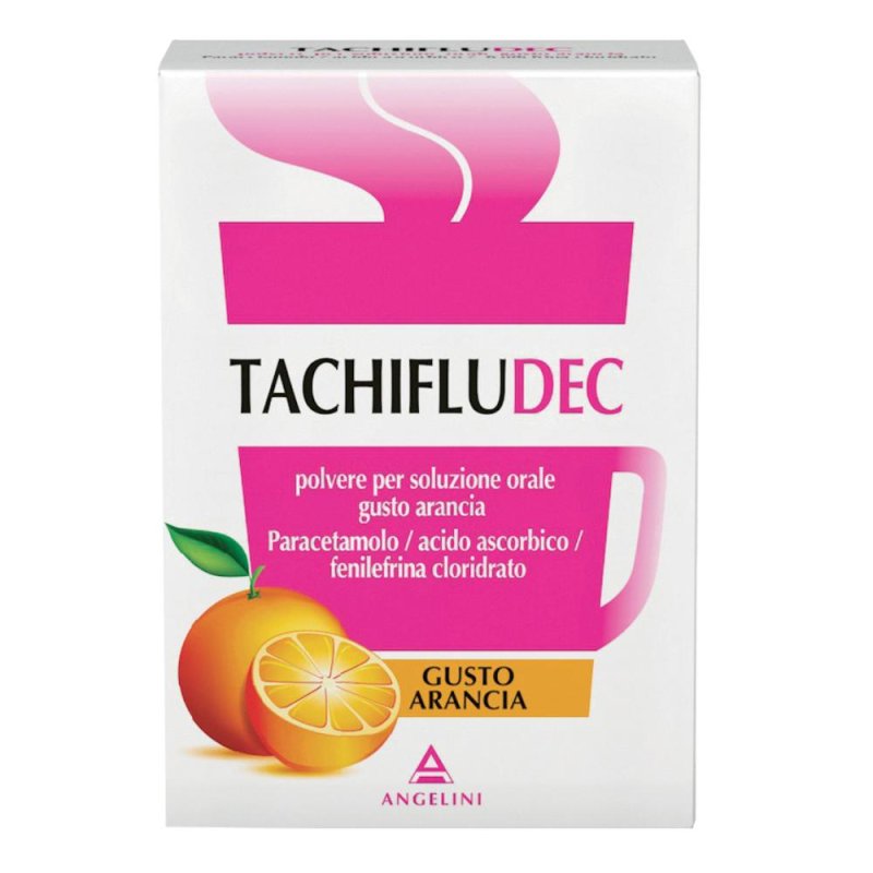 Tachifludec Adulti Polvere Per Soluzione Orale Gusto Arancia 10 Bustine Tachifludec Adulti Polvere Per Soluzione Orale Gusto Arancia 10 Bustine