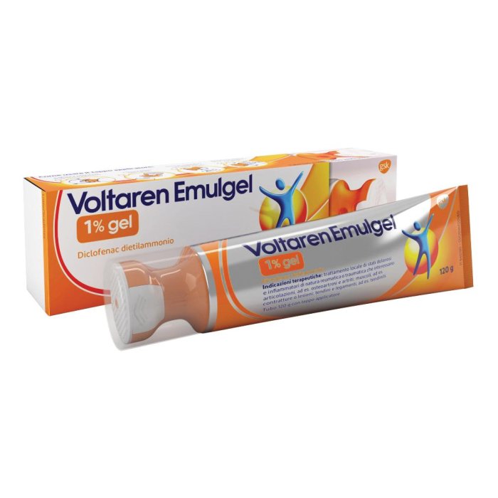 Voltaren Emulgel 1% Gel Antinfiammatorio Antidolorifico per Muscoli e Articolazioni 120g Voltaren Emulgel 1% Gel Antinfiammatorio Antidolorifico per Muscoli e Articolazioni 120g