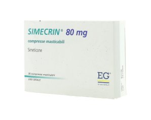 Simecrin 80 Mg Compresse Masticabili 30 Compresse