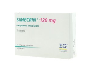 Simecrin 120 Mg Compresse Masticabili 24 Compresse