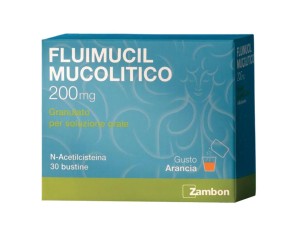 Fluimucil Mucolitico Granulato Orale 30 Bustine 200 mg