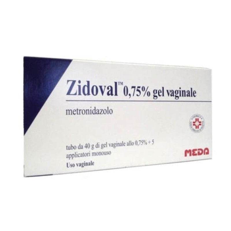 Zidoval 0,75% Gel Vaginale Tubo Al Da 40 G Con 5 Applicatori Zidoval 0,75% Gel Vaginale Tubo Al Da 40 G Con 5 Applicatori