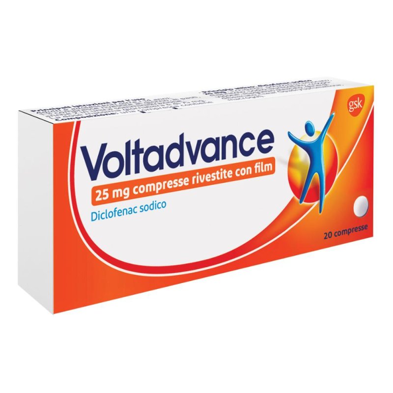 Voltadvance 20 Compresse Rivestite 25mg Voltadvance 20 Compresse Rivestite 25mg