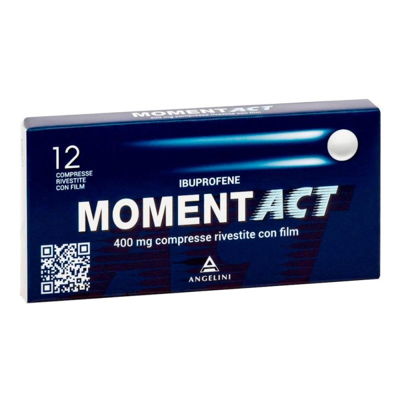 Momentact 400 Mg Compresse Rivestite Con Film 12 Compresse Momentact 400 Mg Compresse Rivestite Con Film 12 Compresse