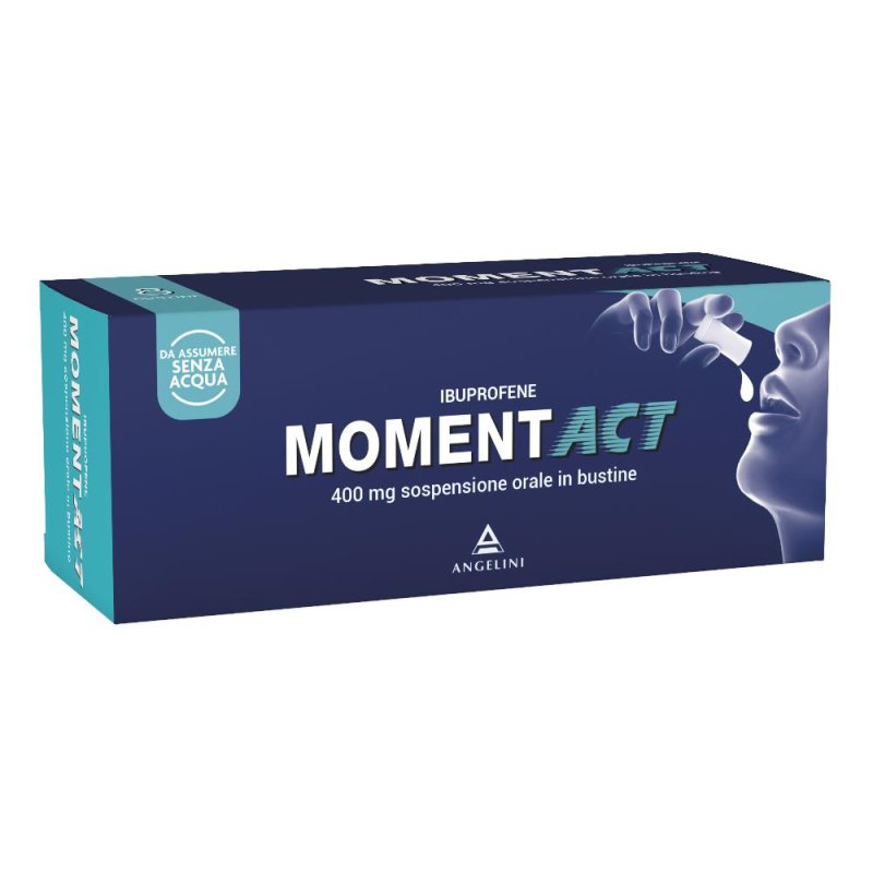 Moment act 400 mg sospensione orale con ibuprofene 8 bustine