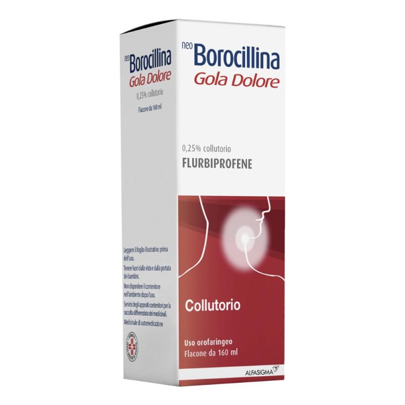Neoboro Golado 0,25% Collutorio Flacone Da 160 Ml Neoboro Golado 0,25% Collutorio Flacone Da 160 Ml