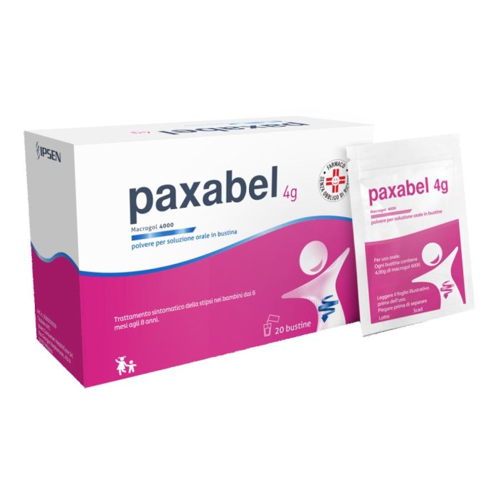 Paxabel 20 Bustine Di Polvere Per Soluzione Orale Da 4 G