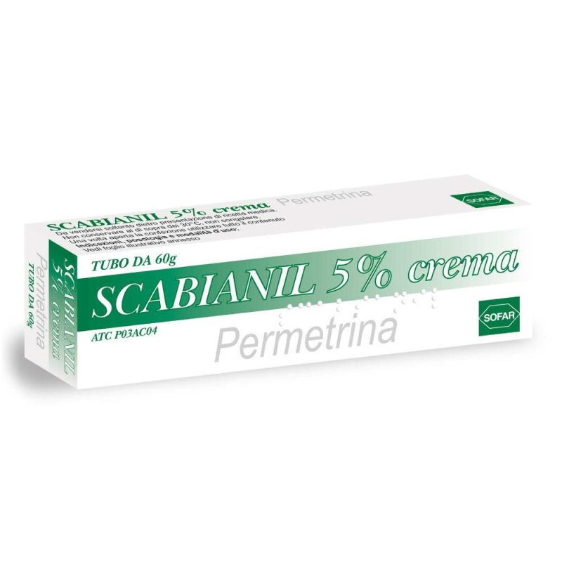 Scabianil 5% Crema Tubo 60 G Scabianil 5% Crema Tubo 60 G
