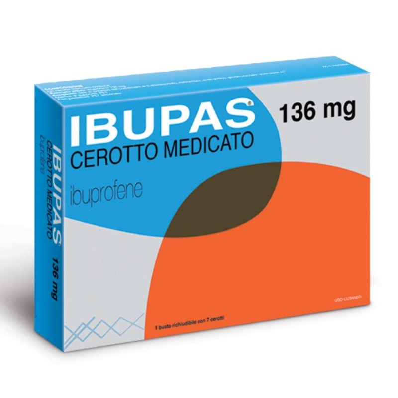 Ibupas 136 Mg Cerotto Medicato 7 Cerotti Ibupas 136 Mg Cerotto Medicato 7 Cerotti