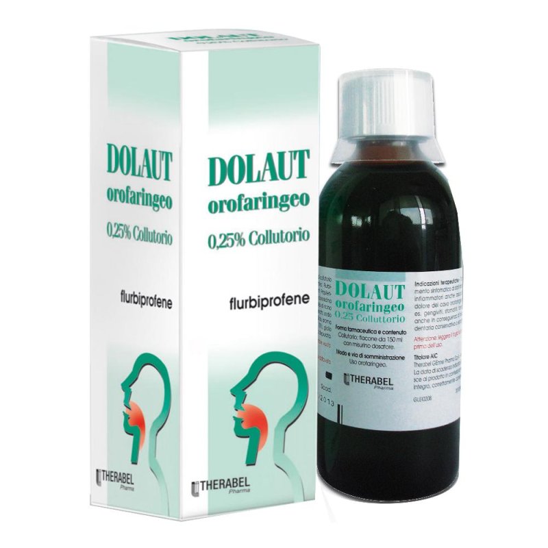 Dolaut Gola 0,25 % Collutorio Flacone 150 Ml Dolaut Gola 0,25 % Collutorio Flacone 150 Ml