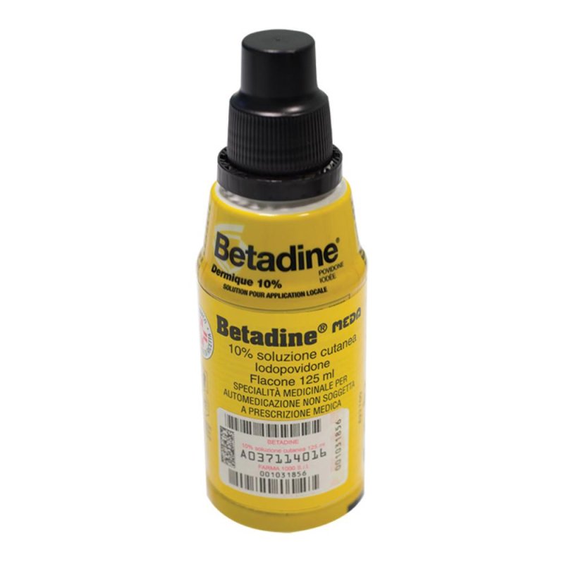 Betadine soluzione cutanea 125 ml 10%